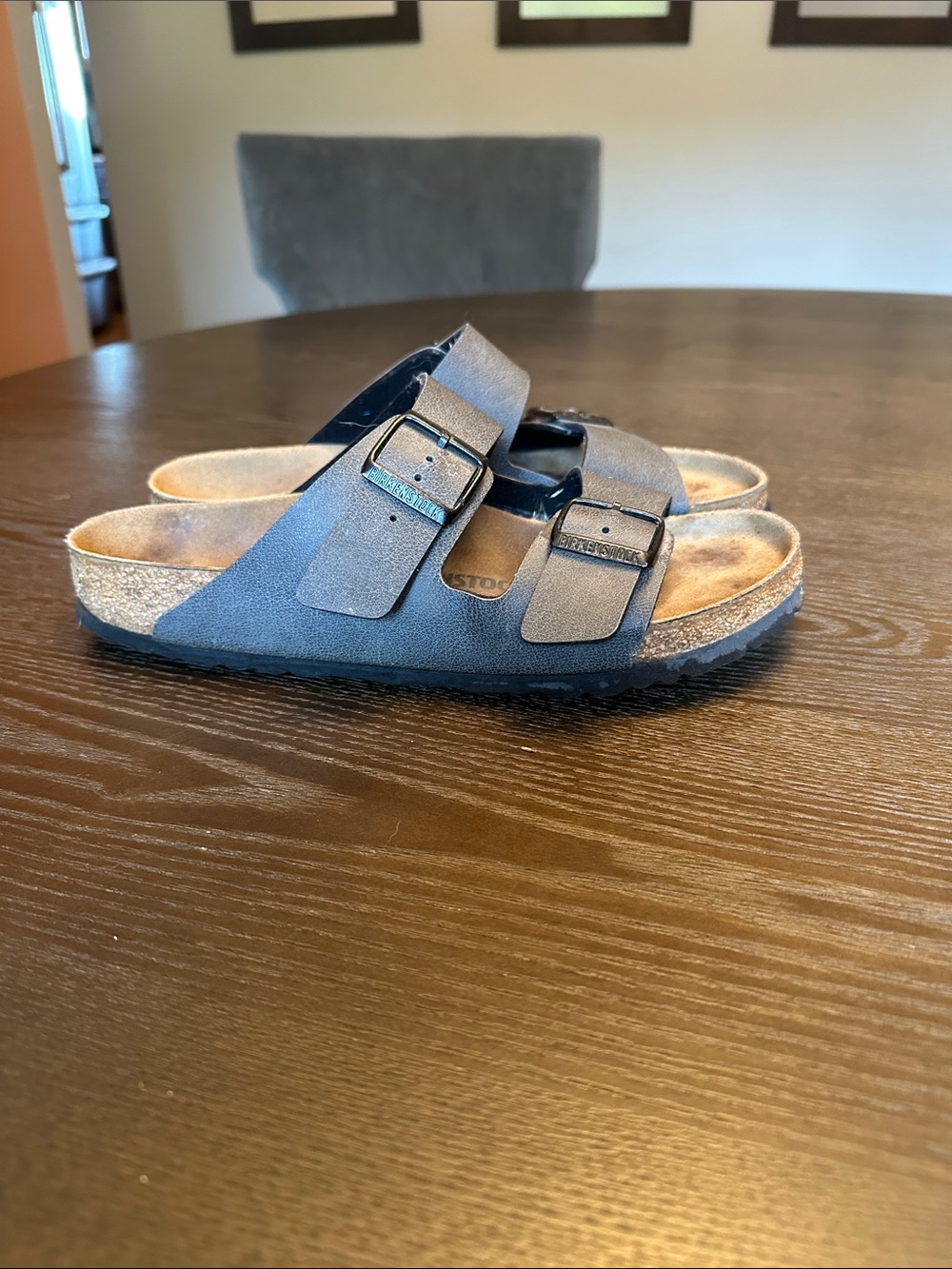 Birkenstock Kids Two-Buckle Sandal in Black